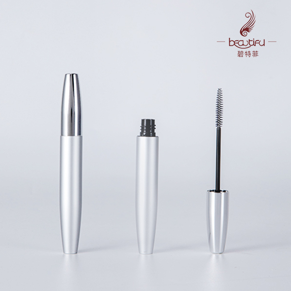 PM15006 Silver color Slim 5ml mascara tube with bullet cap Beautiful